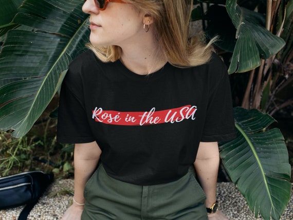 Rosé in the USA Shirt Funny Drinking Tee Day Drinking - Etsy Canada Rosé in the USA Shirt Funny Drinking Tee Day Drinking - Etsy Canada