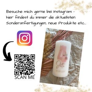 Grabkerze, Trauerkerze personalisierbar mit Blätterkranz Trauer Beileid Trauergeschenk Beileidsbekundung Outdoor mit Spruch Set Bild 7