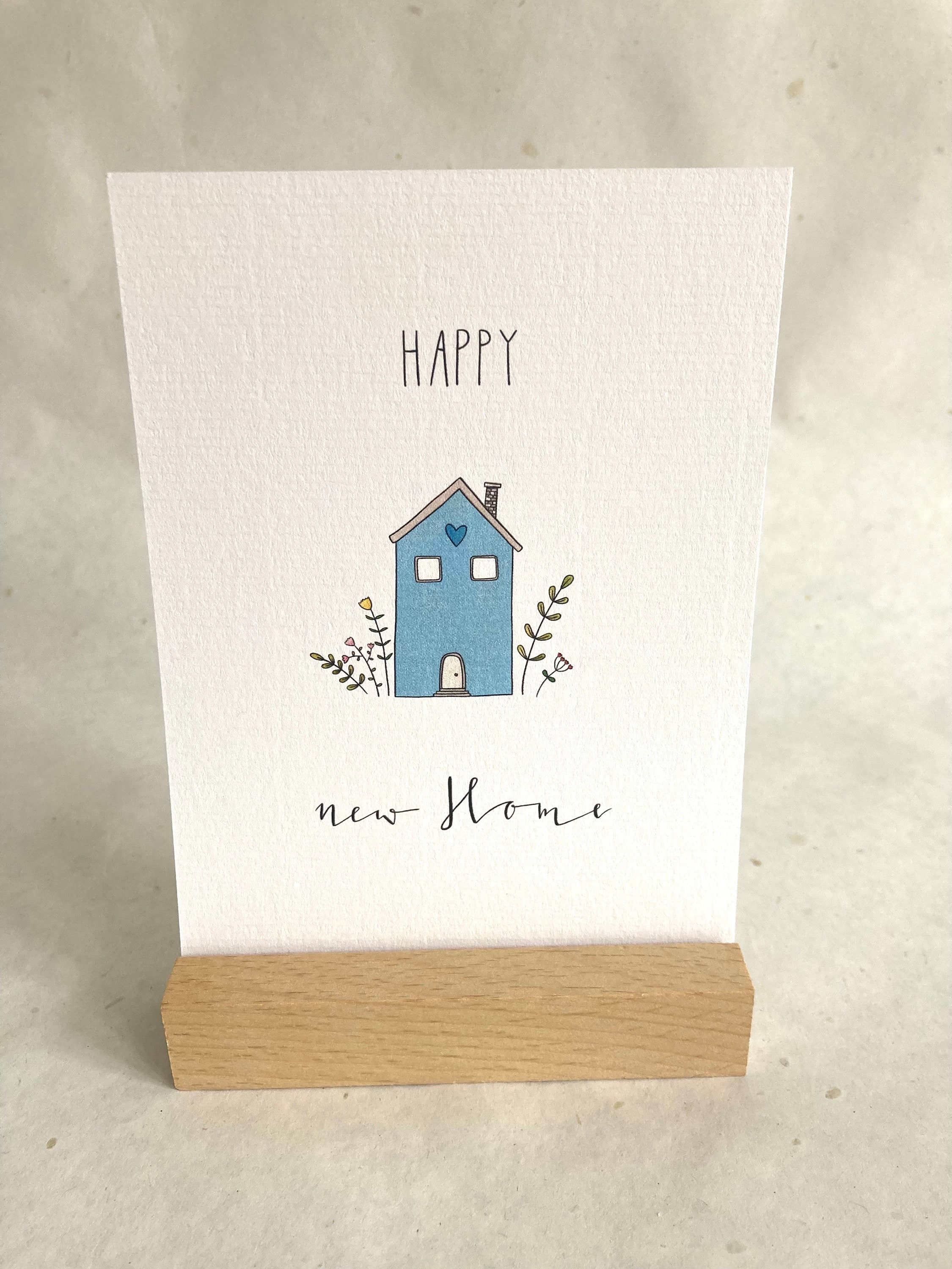 Einzug Karte personalisiert, Poster, Happy new Home, Umzugsgeschenk ...