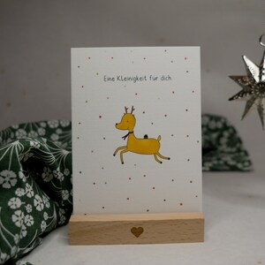 Postkarte »eine Kleinigkeit« | Weihnachtskarte | Winter