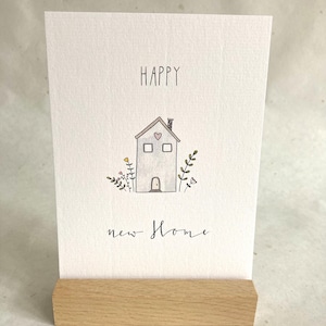Einzug Karte personalisiert, Poster, Happy new Home, Umzugsgeschenk ...