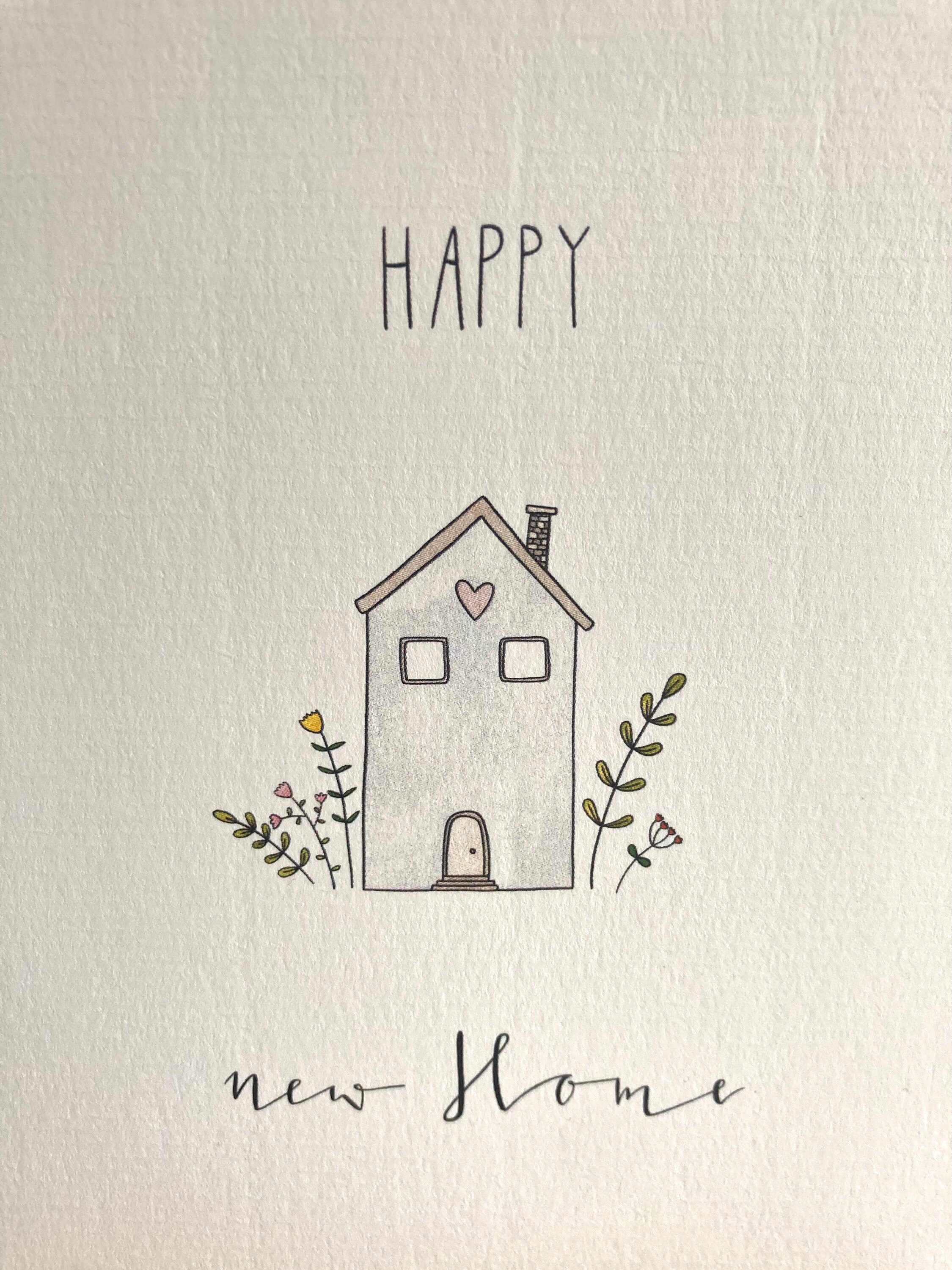 Einzug Karte personalisiert, Poster, Happy new Home, Umzugsgeschenk ...