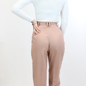 Women's Vintage Cigarette Pants High Waist BIS Pass PARIS EDIT image 3