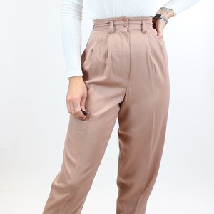 Women's Vintage Cigarette Pants High Waist BIS Pass PARIS EDIT image 5