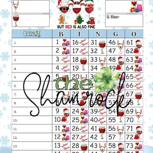 Tabelloni del Bingo / Sognando un Natale di vino / Straight 75 / Houdini 75 /