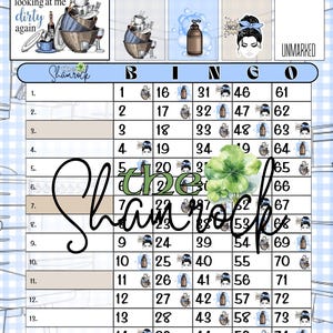 Bingo Boards | The Dishes are looking at me Dirty again | Straight 75 | Houdini 75 |