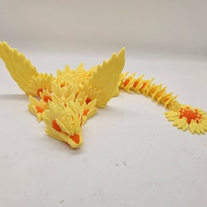 Beautiful Sunflower Dragon