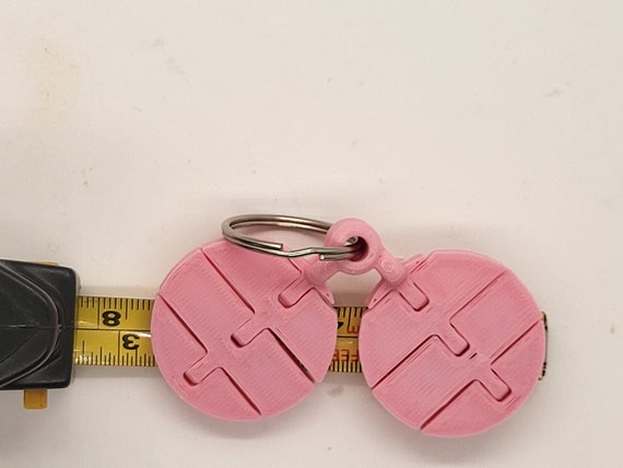 Truck shop nuts keychain