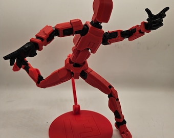 Posable Articulated Humanoid Robot Model Kit