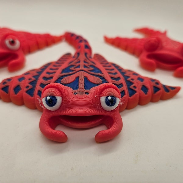 Manta Ray Print - Etsy