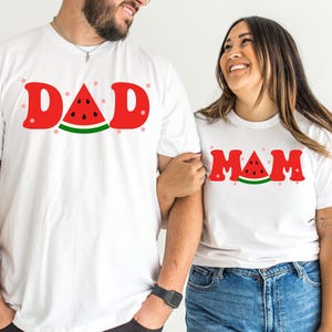 Watermelon Family Birthday Shirt, Watermelon Picnic Outfit, Summer Fruitti Birthday Party, 1st Birthday Tshirt, One in a Melon Birthday Tee
