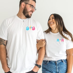 Eiscreme-Themen-Geburtstagsfeier-Mama-Vater-Outfit, süßer ein Geburtstags-Mama-Vater-Shirt, erster Geburtstags-Geschenk-Eltern, Eiscreme-Streuseln-Hemd