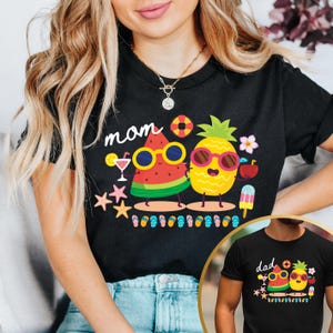 Tropical Fruit Birthday Mom and Dad Shirt, Summer Pool Birthday Family Matching, Splish Splash Birthday Tshirt, Beach Party, Hawaiian Party