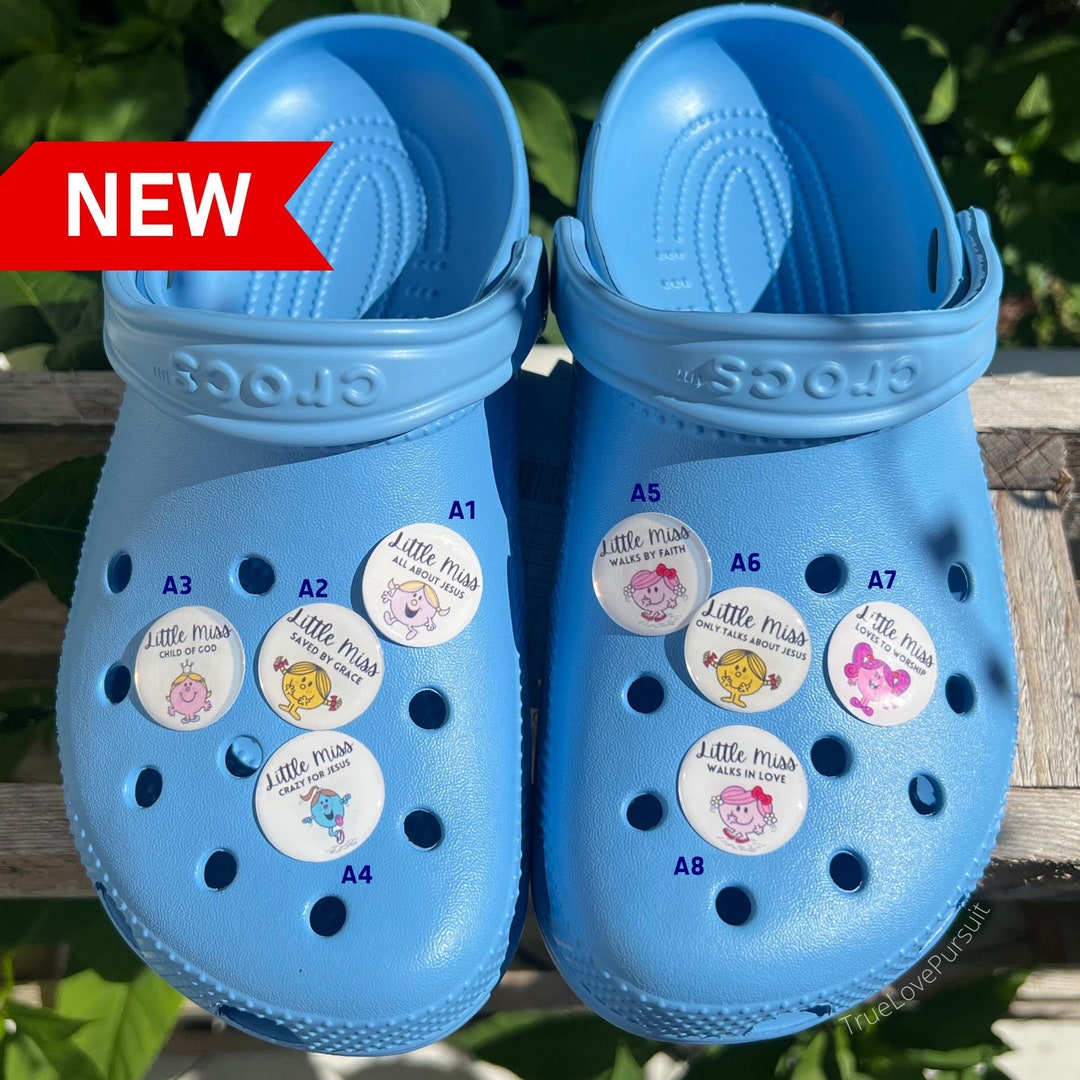 Little Miss Croc Charms Little Miss Croc Jibbitz Custom Etsy