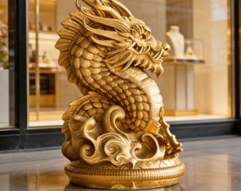 Chinese Dragon Model OTH025  File For 3D Printing