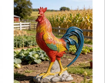 Animal Rooster OTH121 STL File For 3D Printing(Whole/ no split)