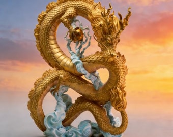 Drachen Modell OTH069 STL-Datei für den 3D-Druck (ganz / nicht geteilt)