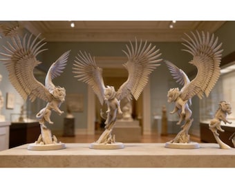 Lion Modell OTH090 STL-Datei für den 3D-Druck