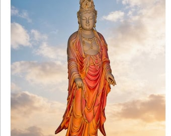 Buddha Guanyin OTH143 STL File For 3D Printing
