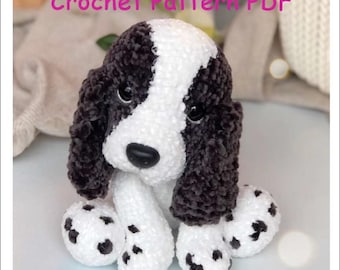 Hund Häkelanleitung, Kuscheltier Amigurumi (PDF Download C032)