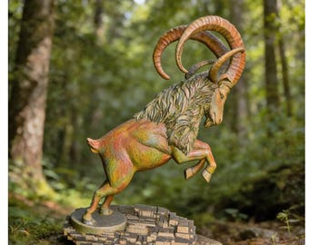 File STL OTH135 per la stampa 3D di animali antilope e pecora