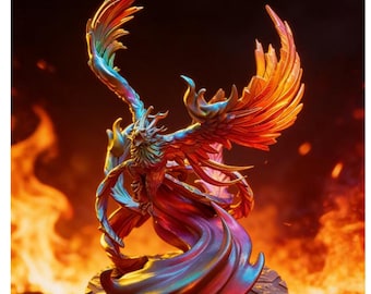 Phoenix Modell OTH005 STL-Datei für den 3D-Druck (gesamt)