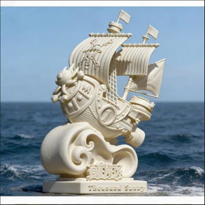 Ship Model OTH009 STL File For 3D Printing