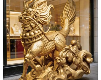 Dragon Kirin Model OTH030 STL-Datei für den 3D-Druck