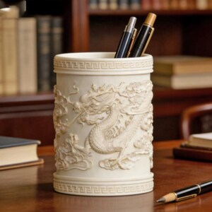 Dragon Stifthalter Modell-A34 STL-Datei für den 3D-Druck