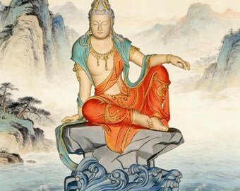 File Buddha Freedom Guanyin OTH140STL per stampa 3D