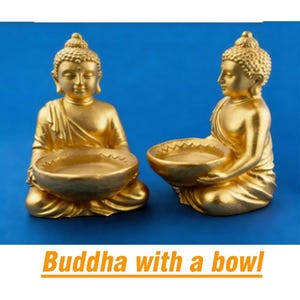 Buddha With bowl Model OTH020 STL File For 3D Printing(Whole/no split)
