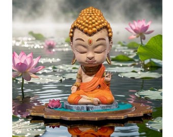 Buddha OTH55 STL File For 3D Printing(Whole/no split)