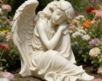 Sitting angle statue Model OTH096 STL File For 3D Printing （Whole）