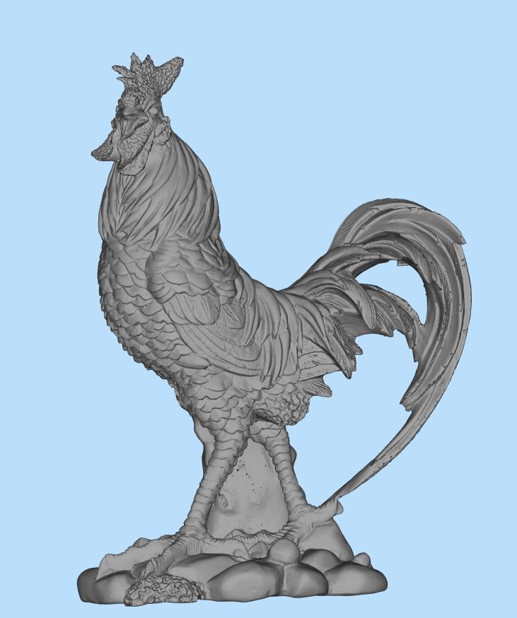 Animal Rooster OTH121 STL File for 3D Printing(whole/ No Split) - Etsy