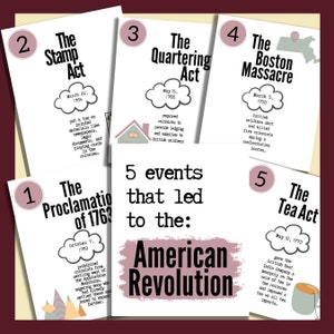 U.S. History Classroom Posters; American History Teacher Wall Decor; American Revolution; Declaration of Independence; Historical Posters