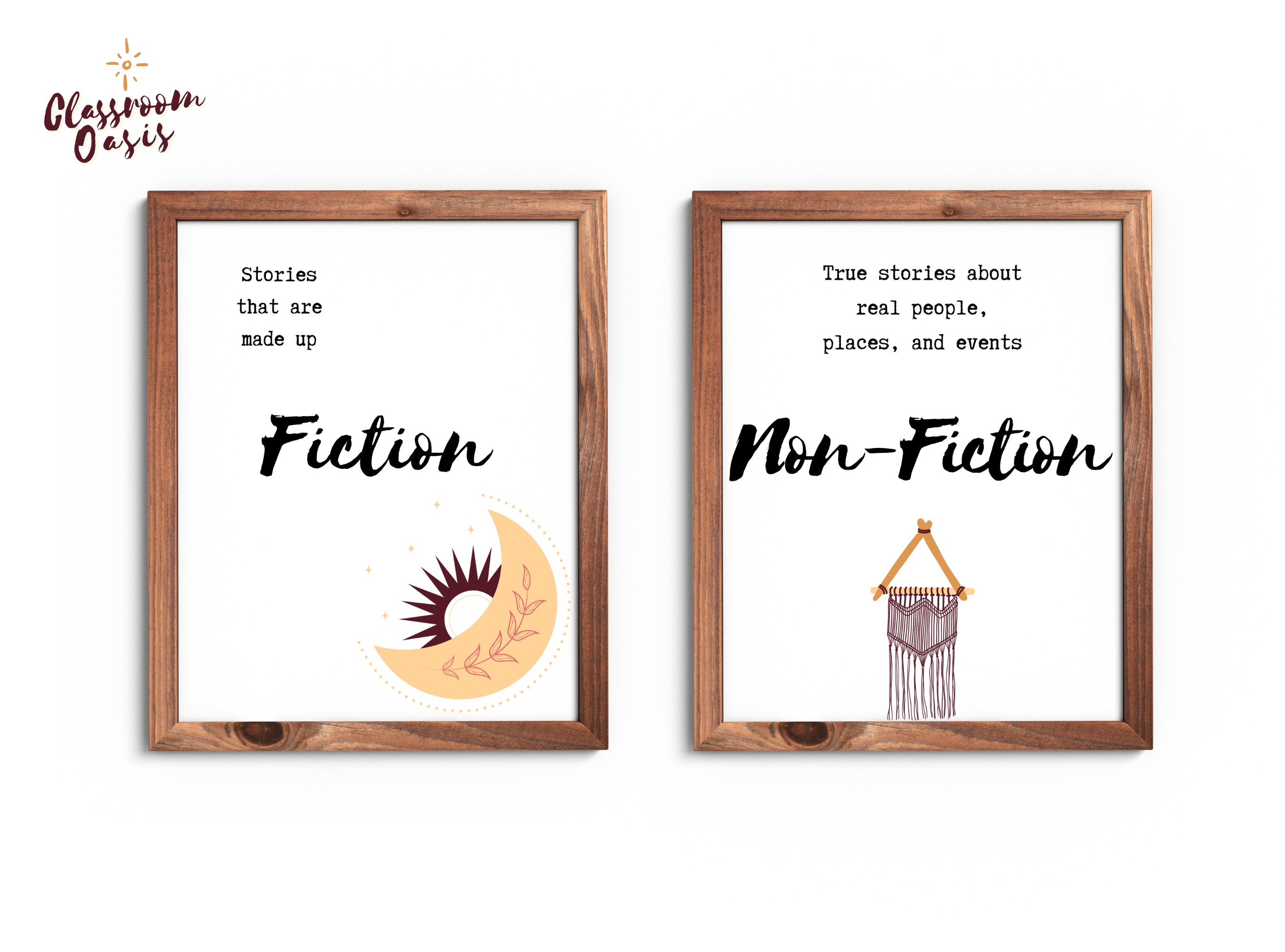 English Classroom Posters Types of Writing ELA Classroom Writing