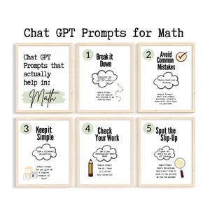 Math Class Decor; Algebra Posters; Geometry Posters; Math Posters; Middle School Math Classroom Wall Decor; High School Algebra Teacher
