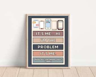 High School Classroom Management Poster; Middle School Swiftie Teacher Classroom Decor;  No Cell Phones Sign Charging Station Phone Jail