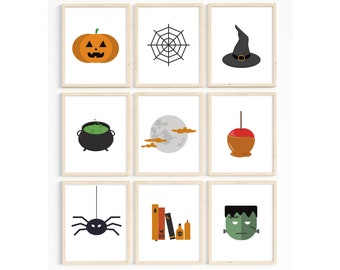 Halloween Decorations, Halloween Printable Wall Art, Halloween Classroom Decorations