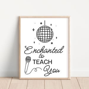 Taylor Swiftie Fan Teacher Classroom Decor; Elementary School Swiftie Theme Classroom Poster; Enchanted Era; Swiftie Inspired Bulletin Board