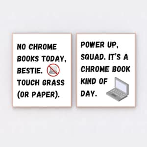 Middle School Classroom Decor; Funny High School English Classroom Posters; Teacher Life; Gen Z Humor; Class Expectations; Gen Z Slang