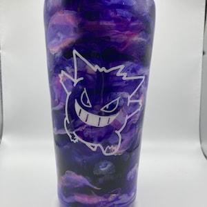 Gengar Haunter Gastly straw tumbler