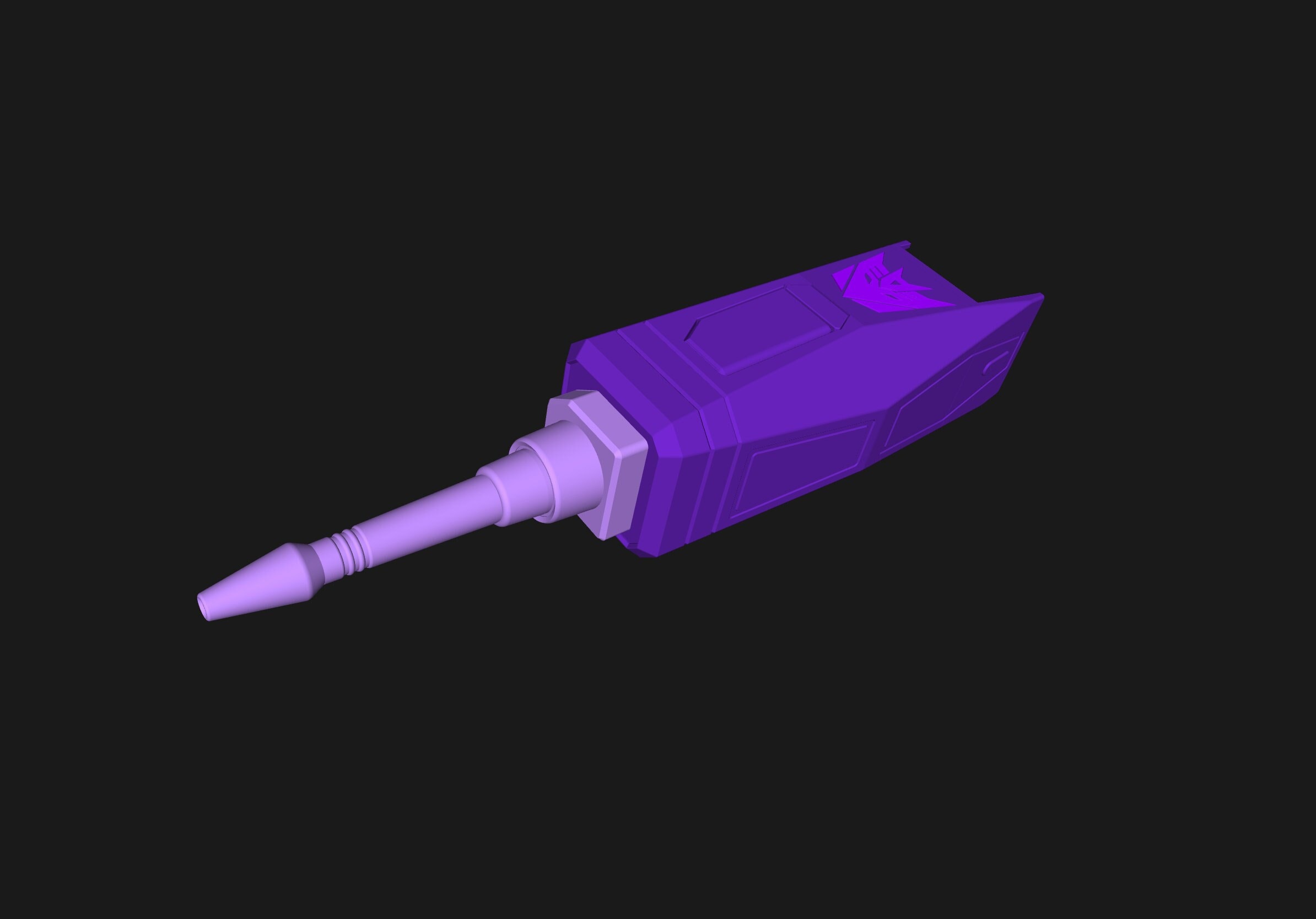 Shockwave's Arm Cannon - Transformer's-inspired Cosplay/Wearable prop