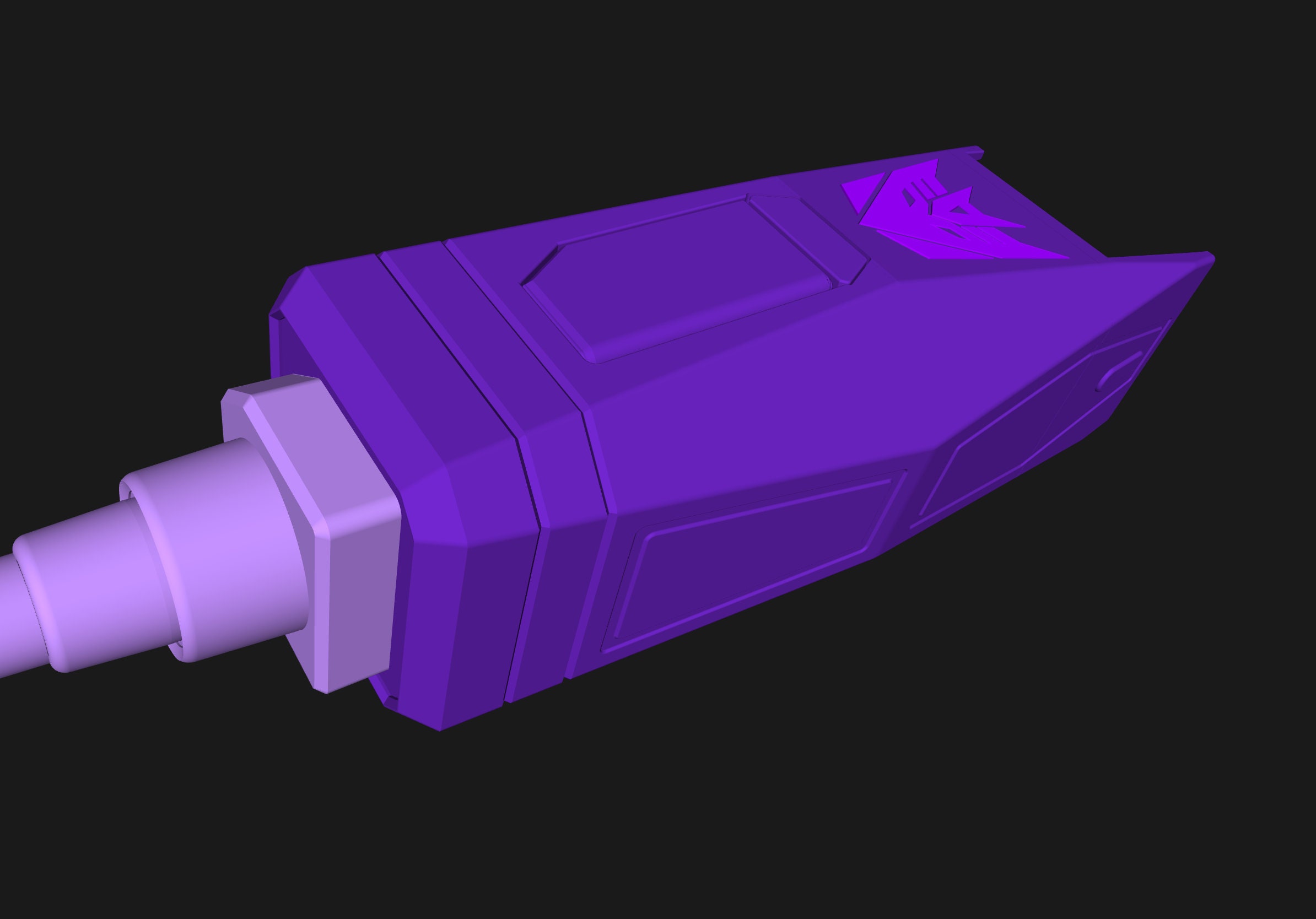 Shockwave's Arm Cannon Transformer'sinspired Etsy