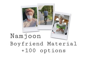 Namjoon Boyfriend Material Instax Polaroids