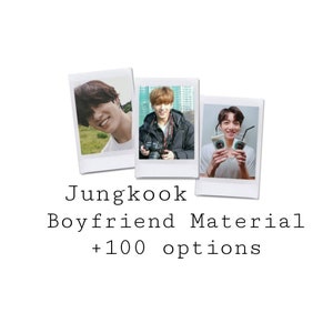 Jungkook Boyfriend Material Instax Polaroids