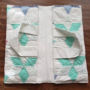 Pie Carrier Tote | Quilt Pie Carrier Tote | Antique Quilt