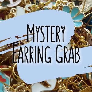 Mystery Earrings, Mismatched Earrings, Random Earrings, Mystery Grab Bag, Mystery Box, Surprise Earrings, Mystery Bag, Mystery Jewelry