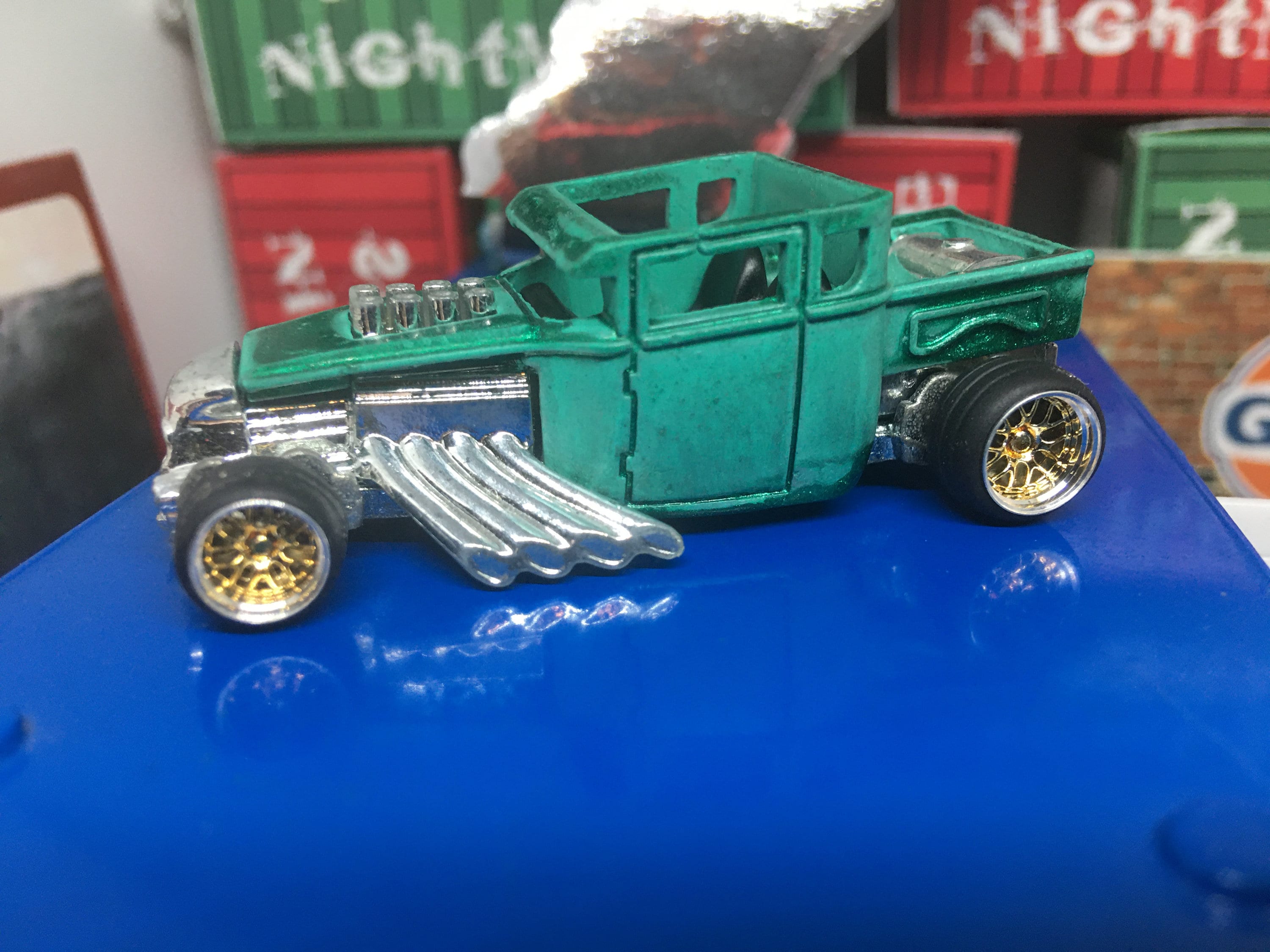 Custom Hot Wheels Bone Shaker Etsy