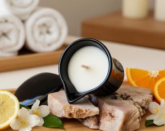 Massage Candle | ENERGISING AROMATHERAPY | 60ml | 3-4 Full Body Massages